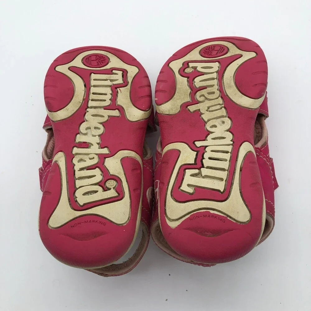 Timberland Adventure Seekers Sandals Girls Size 13 Pink Casual Outdoor